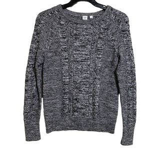 Gap Cable-knit Crewneck Pullover Sweater Size M